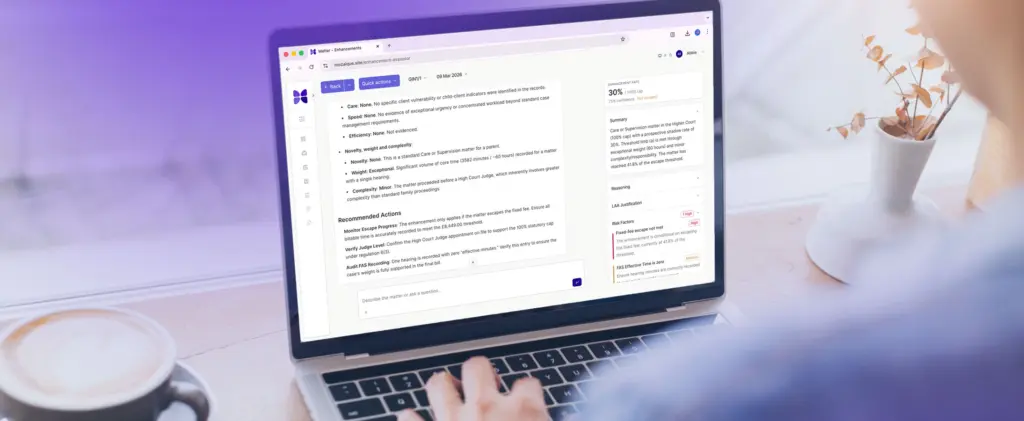 Mozaique - Legal Aid Enhancement Assessor - Law Firm Software - Banner